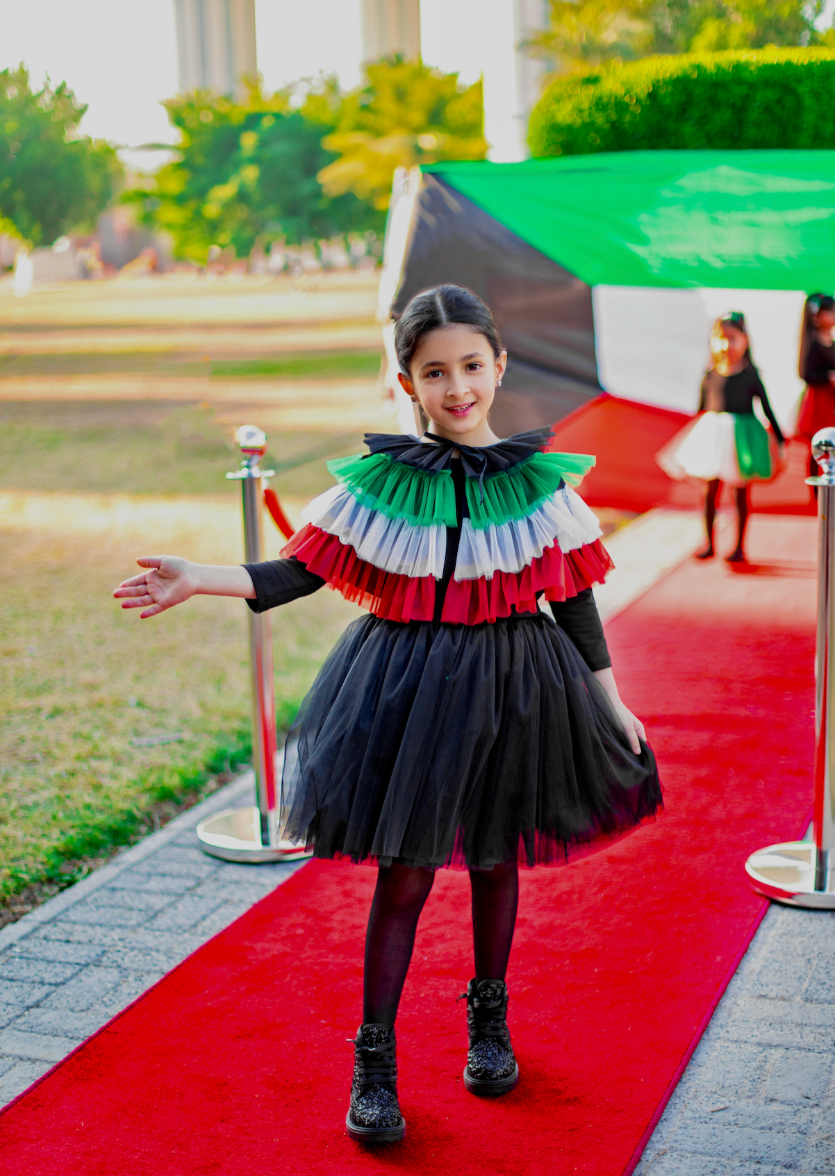 Black Dress With Cape