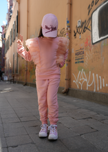 Load image into Gallery viewer, Salmon Ruffled TrackSuit
