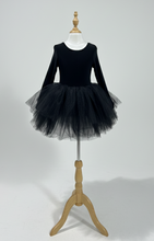 Load image into Gallery viewer, Little Black Tutu Dress
