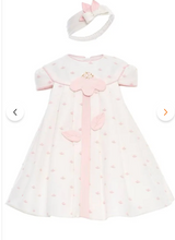 Load image into Gallery viewer, Baby White dress with Hairband
