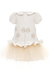 Load image into Gallery viewer, Baby Beige dress with Hairband
