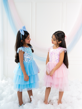 Load image into Gallery viewer, Blue Sequin Dress

