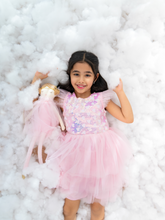 Load image into Gallery viewer, Pink Sequin Dress
