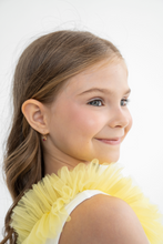 Load image into Gallery viewer, One shoulder with Yellow ruffles
