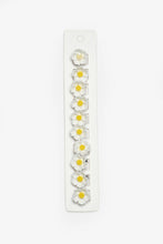 Load image into Gallery viewer, White Daisy hair earrings
