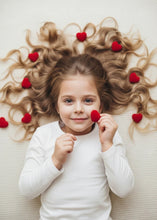 Load image into Gallery viewer, Mini Hearts hair earrings
