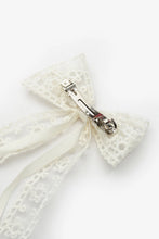 Load image into Gallery viewer, Ecru lace Long Bow
