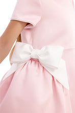 Load image into Gallery viewer, Blush Belle Bow Dress with Headband
