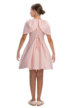 Load image into Gallery viewer, Pink Cape Dress
