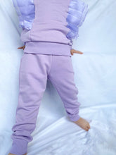 Load image into Gallery viewer, Purple Ruffled TrackSuit
