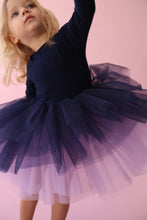 Load image into Gallery viewer, Navy &amp; Lilac dress
