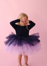 Load image into Gallery viewer, Navy &amp; Lilac dress
