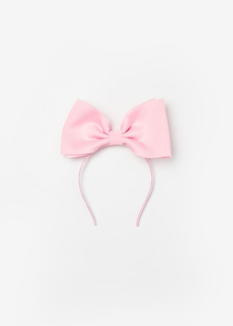 Pink Bow Headband