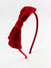Load image into Gallery viewer, Velvet Bow Headband
