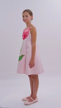 Load and play video in Gallery viewer, Pink Rose Dress
