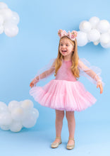 Load image into Gallery viewer, Pink Velvet with Balloon Sleeves
