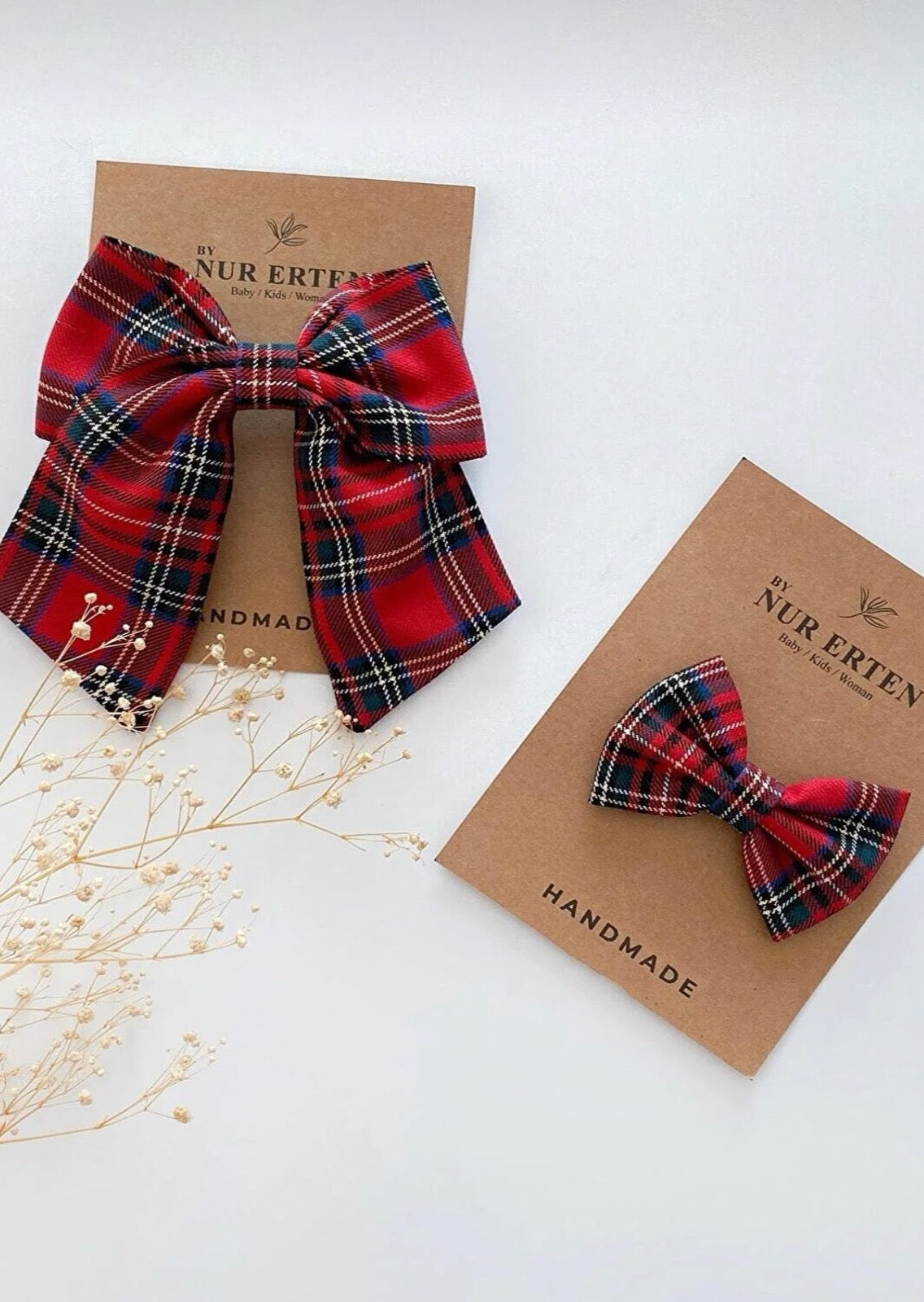 Tartan Hair clip